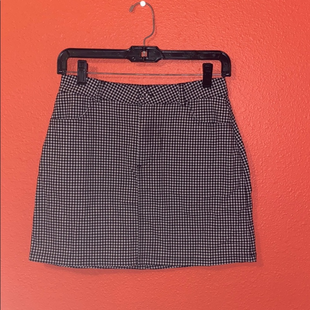 Plaid Mini-Skirt